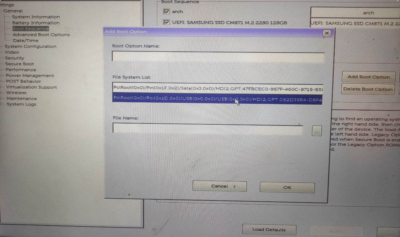 Add boot