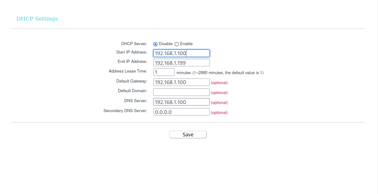 DHCP